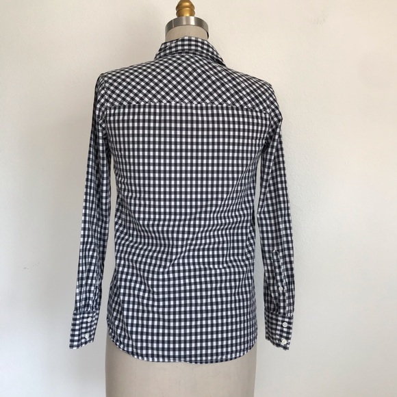 J. Crew 00 Club collar boy gingham shirt s… - Picture 4 of 9